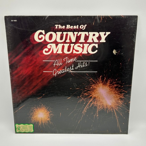 Jaybird Records Other - The Best of Country Music All Time Greatest Hits Vinyl Record LP JB 1981 SEALED